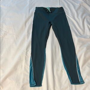 Fabletics Blue Leggings Athletic Stretch